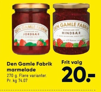 Bilka Den Gamle Fabrik Marmelade tilbud