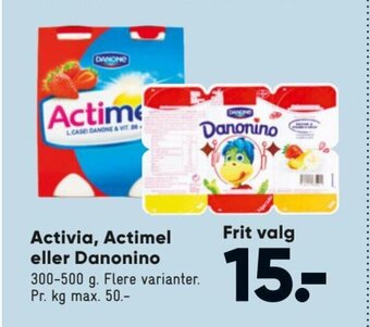 Bilka Activia, Actimel eller Danonino tilbud
