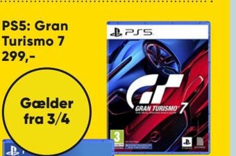 Bilka PS5: Gran Turismo 7 tilbud
