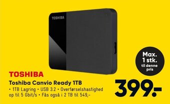 Toshiba Canvio Ready 1TB