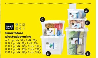 Bilka Smartstore Plastopbevaring tilbud