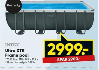 Bilka Ultra XTR Frame Pool tilbud