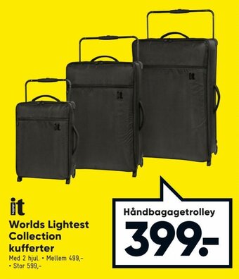 Bilka Worlds Lightest Collection Kufferter tilbud