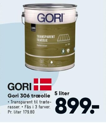 Bilka Gori 306 Træolie tilbud