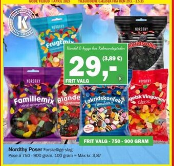Købmandsgården Nordthy Poser tilbud