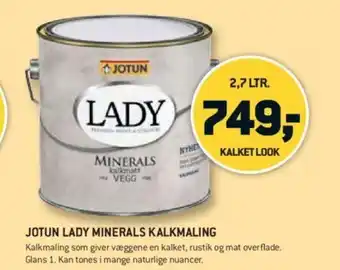 Jotun Lady Minerals Kalkmaling