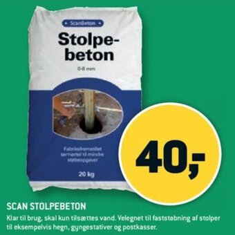 Scan Stolpebeton