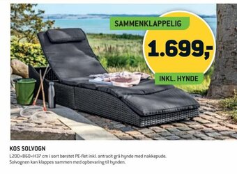 XL-BYG Kos Solvogn tilbud