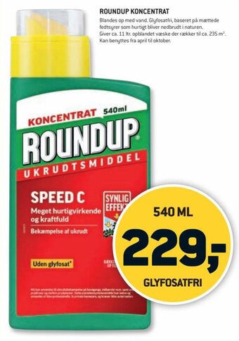 Roundup Koncentrat