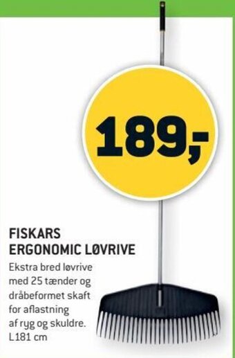 XL-BYG Fiskars Ergonomic Løvrive tilbud