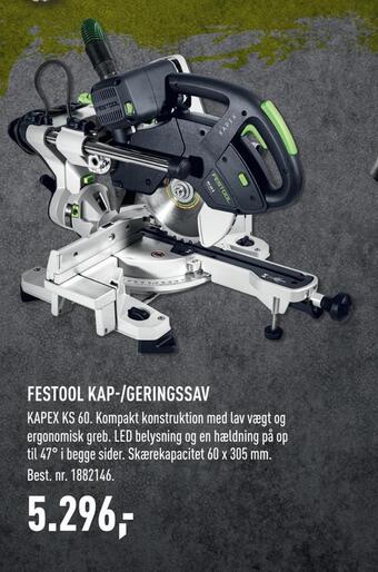 Johannes Fog Festool kap-/geringssav tilbud
