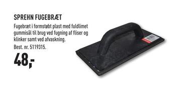 Johannes Fog Sprehn fugebræt tilbud