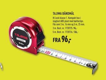Tajima båndmål
