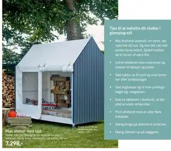 Johannes Fog Plus shelter med hjul tilbud