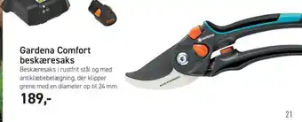 Johannes Fog Gardena comfort beskæresaks tilbud