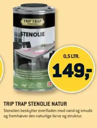 XL-BYG Trip Trap Stenolie Natur tilbud
