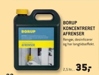 XL-BYG Borup Koncentreret Afrenser tilbud