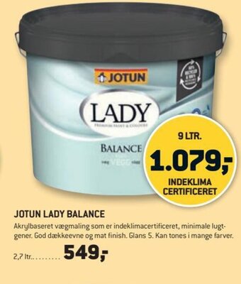 XL-BYG Jotun Lady Balance tilbud