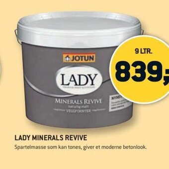 XL-BYG Lady Minerals Revive tilbud