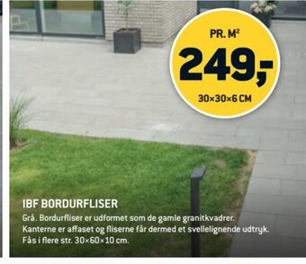 XL-BYG IBF Bordurfliser tilbud