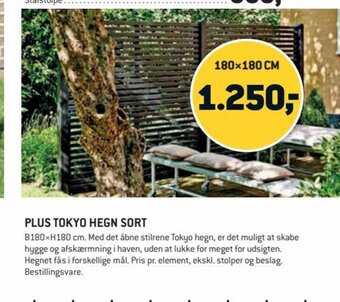 XL-BYG Plus Tokyo Hegn Sort tilbud