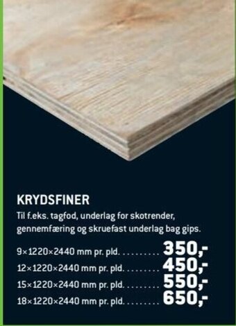 Krydsfiner