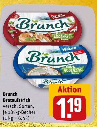 REWE DE Brunch Brotaufstrich tilbud