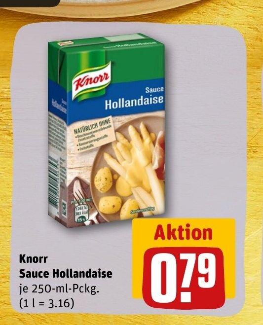 Knorr Sauce Hollandaise tilbud hos REWE