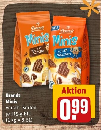 REWE DE Brandt Minis tilbud