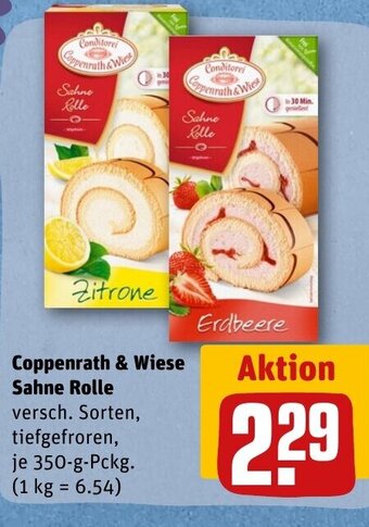REWE DE Coppenrath & Wiese Sahne Rolle tilbud