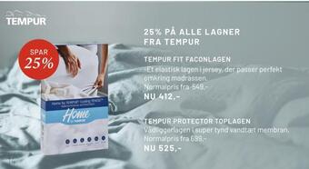 Tempur protector toplagen