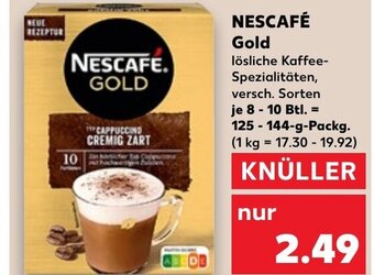 Kaufland Nescafé Gold tilbud