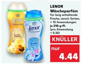 Kaufland Lenor Wäscheparfüm tilbud