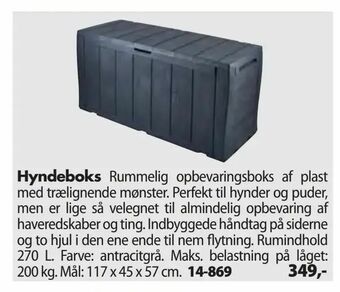 Biltema Hyndeboks tilbud