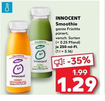 Kaufland DE Innocent Smoothie tilbud