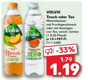 Kaufland Volvic Touch Oder Tee tilbud