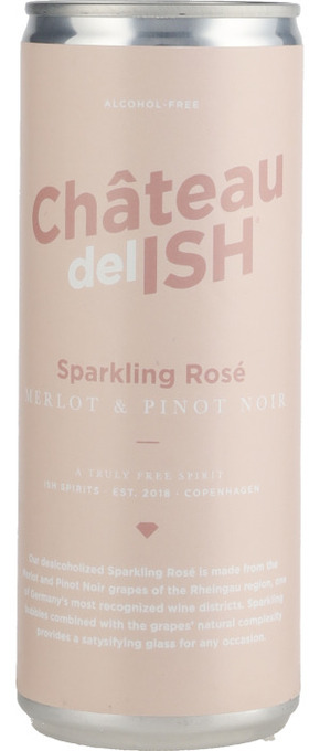 MENY Chateau del ish rosé 0% (25 cl.) pr.fl.v. 24 stk. tilbud