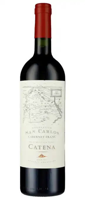 Catena cabernet franc san carlos 2016 pr.fl.v. 6 stk.