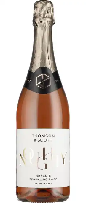 MENY Noughty rosé alkoholfri mousserende thomson & scott pr.fl.v. 6 stk. tilbud