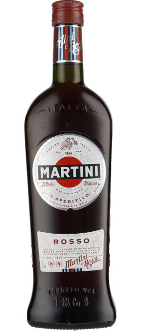 MENY Martini rosso 15% pr.fl.v. 6 stk. tilbud