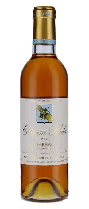 Barsac sauternes (37,5 cl.) 2005 pr.fl.v. 12 stk.