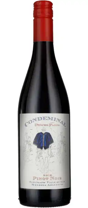 MENY Poncho pampa pinot noir 2019 pr.fl.v. 12 stk. tilbud