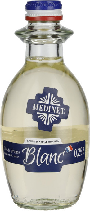 MENY Medinet blanc 11% (25 cl.) pr.fl.v. 12 stk. tilbud