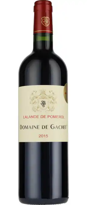 Domaine de gachet lalande de pomerol 2015 pr.fl.v. 6 stk.