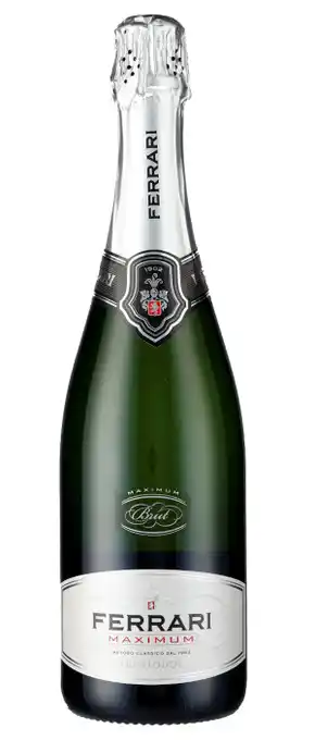 MENY Ferrari maximum blanc de blancs trentodoc pr.fl.v. 6 stk. tilbud