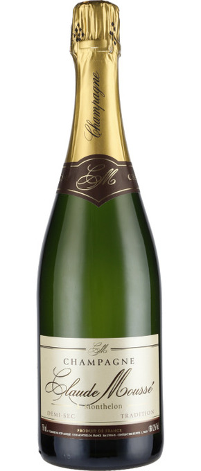 MENY Claude moussé tradition champagne demi-sec pr.fl.v. 6 stk. tilbud