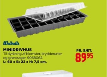 Weibulls minidrivhus