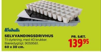 Weibulls minidrivhus