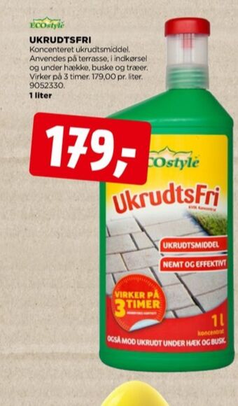 jem & fix Ukrudtsfri ukrudtsmiddel tilbud