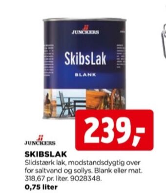 jem & fix Junckers skibslak tilbud